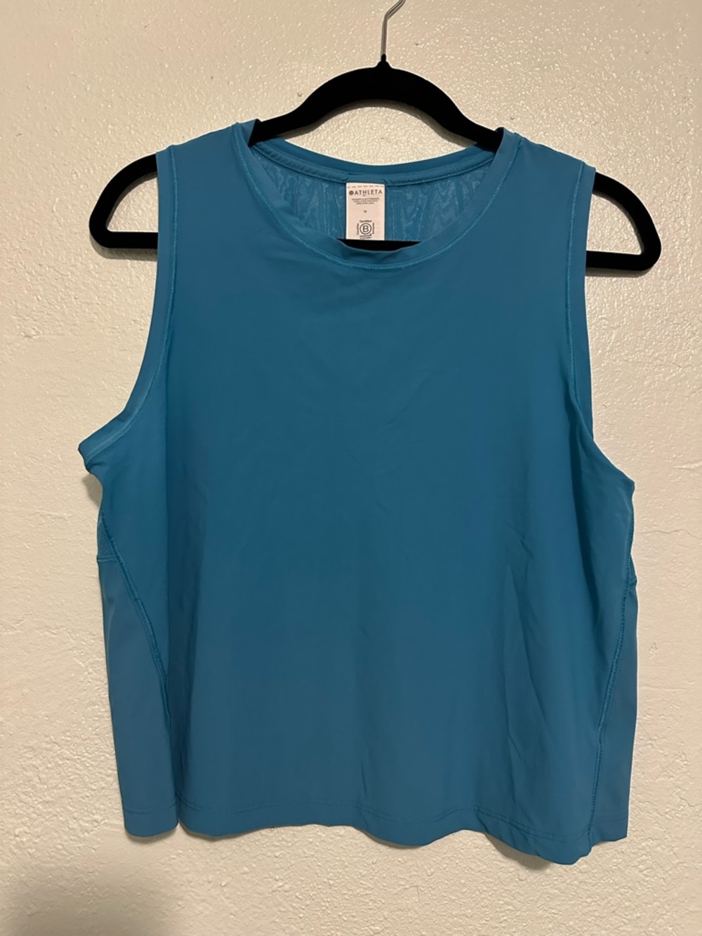 Athleta Blue Tank Top - Sleeveless Performance Muscle Tee